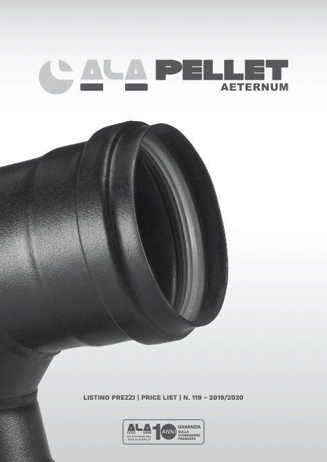 Ala - Price list PELLET Nr. 119 - 2019/2020