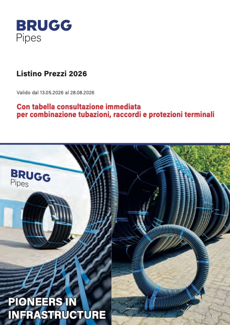 Brugg Pipes - Liste de prix 2026