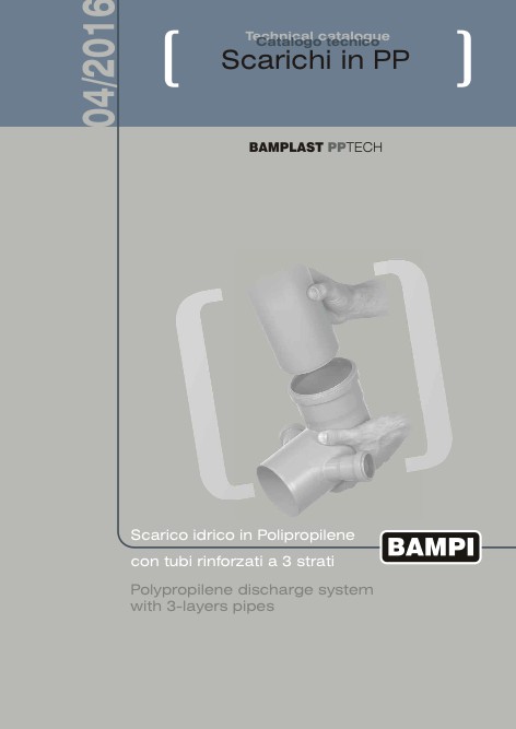Bampi - Catalogue Scarichi in PP