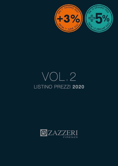 Zazzeri - Price list Vol.2