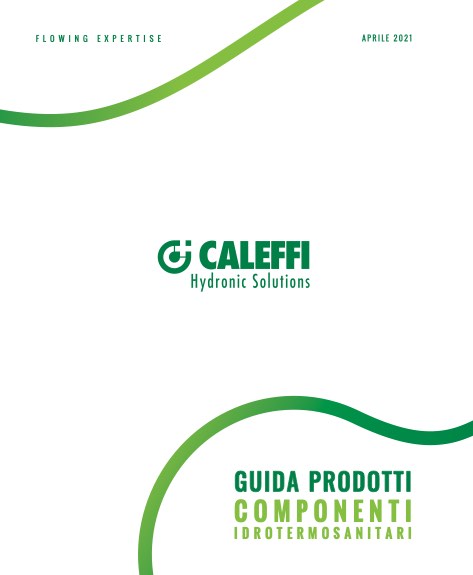 Caleffi - Catalogo COMPONENTI IDROTERMOSANITARI
