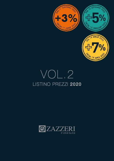 Zazzeri - Price list Vol.2 (agg.to 04/2022)