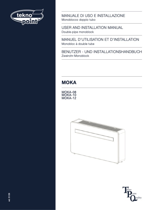Tekno Point - Catalogue Manuale MOKA