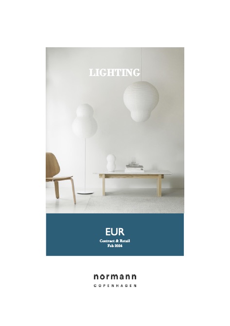 Normann Copenhagen - Preisliste Lighting Collection