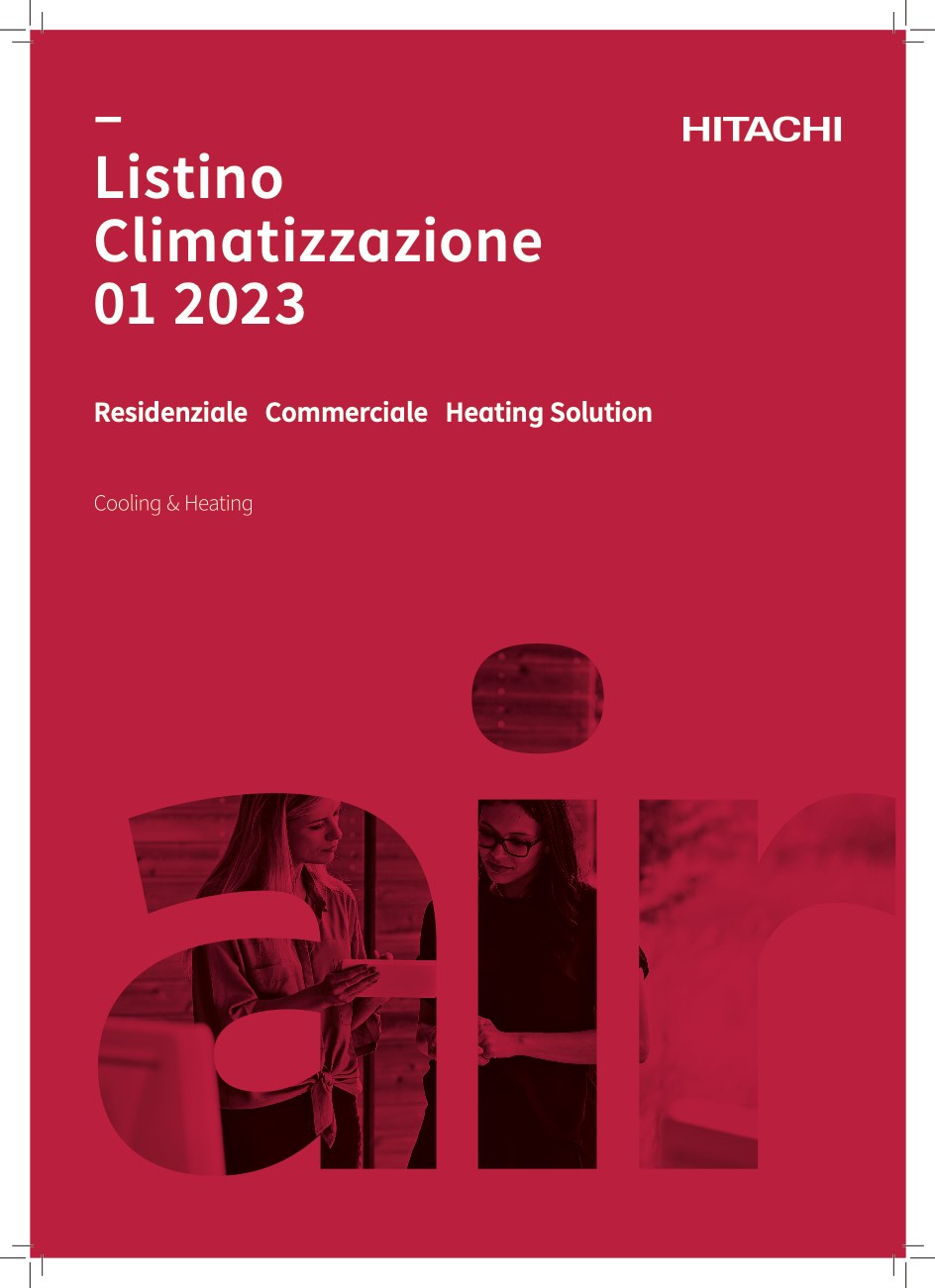 Listino prezzi Hitachi 01 2023