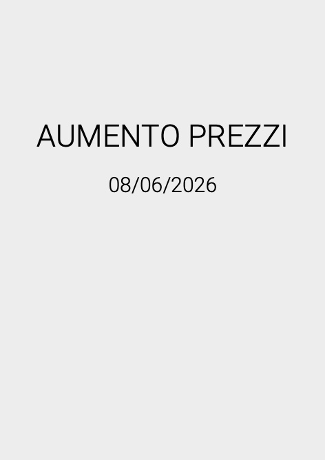Bellosta Rubinetterie - Прайс-лист AUMENTO PREZZI