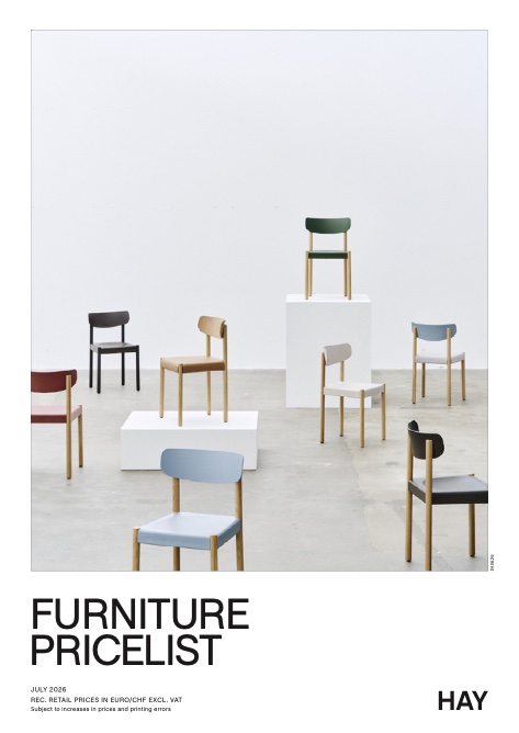 Hay - Price list Furniture