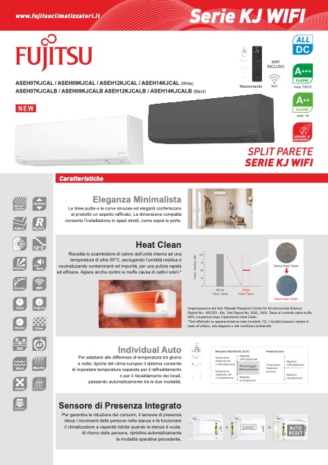 Fujitsu - Каталог Serie KJ WIFI
