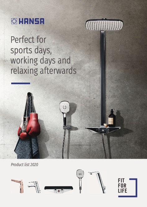 Hansa - Catalogue Product list 2020