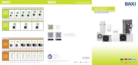 Baxi - Catalogue Pompe di calore