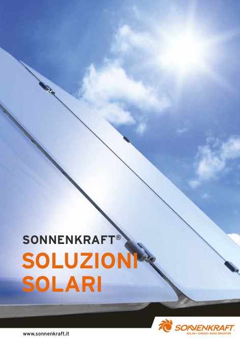 Sonnenkraft - Catálogo Soluzioni solari