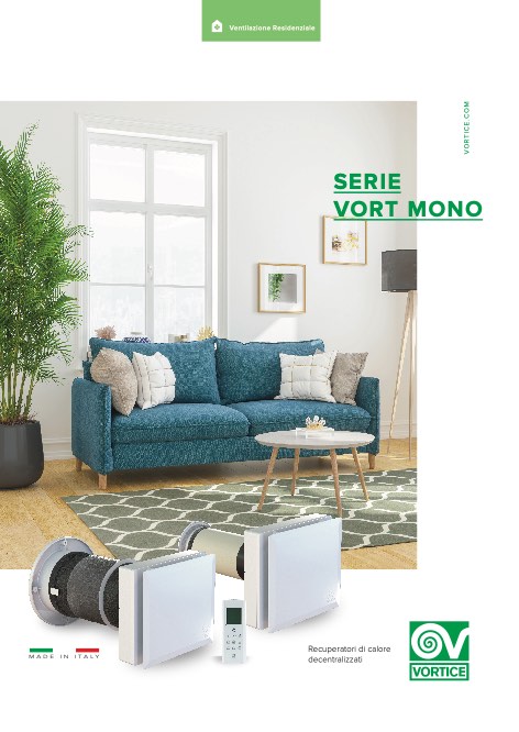 Vortice - Catálogo SERIE VORT MONO