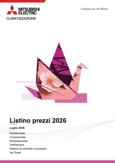 Mitsubishi Electric - Listino prezzi Luglio 2026