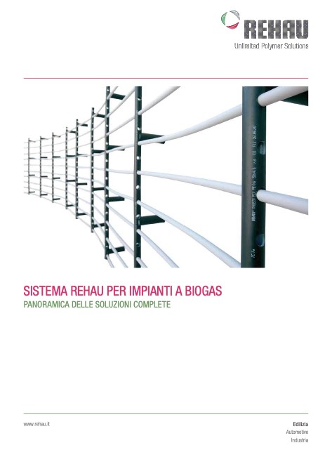 Rehau - Catálogo Impianti a biogas