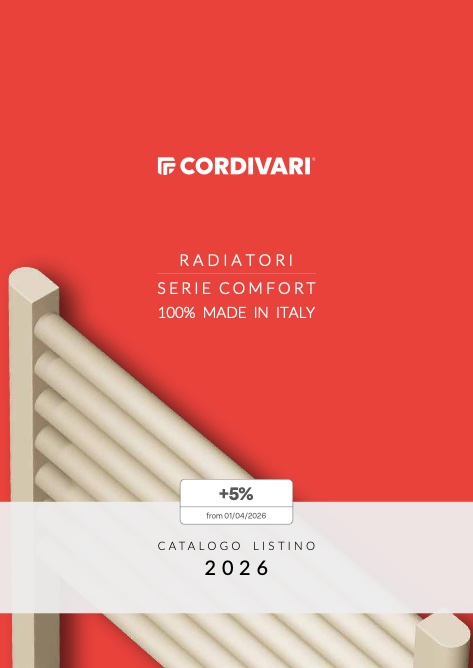 Cordivari - Price list Radiatori | Serie Comfort