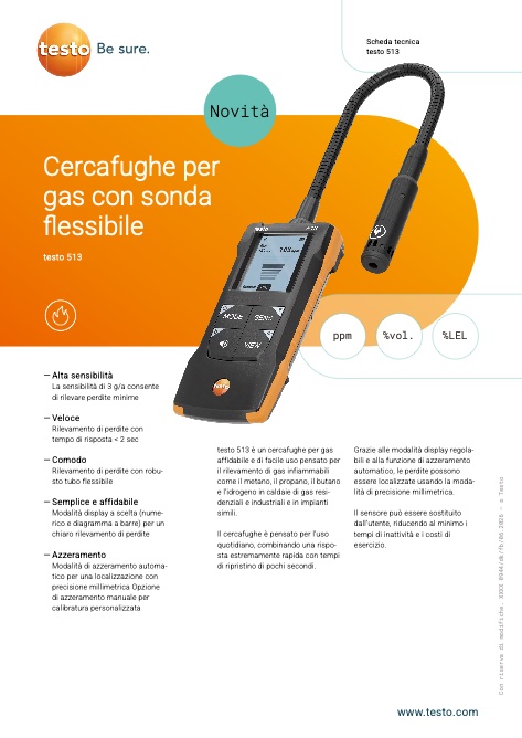 Testo - Catalogue Cercafughe 513