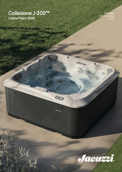 Jacuzzi - Listino prezzi Collezione J-200