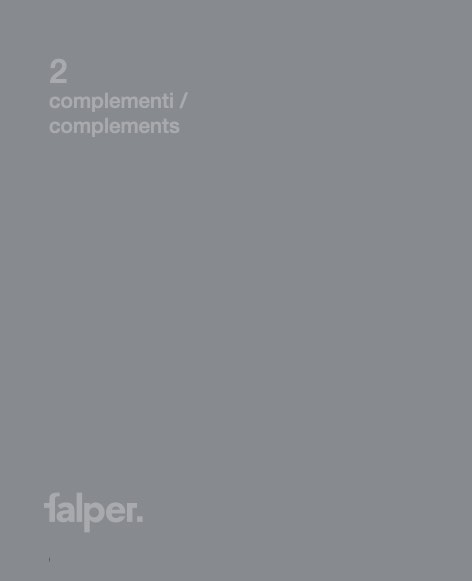 Falper - Catálogo 2 COMPLEMENTI