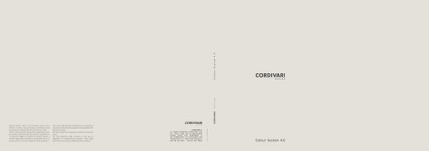 Cordivari Design - Catálogo Colour System 4.0