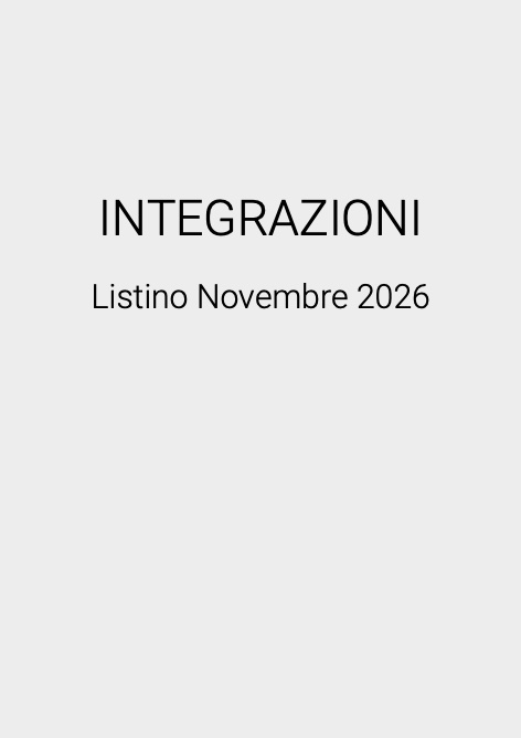 Its Todini - Price list INTEGRAZIONI