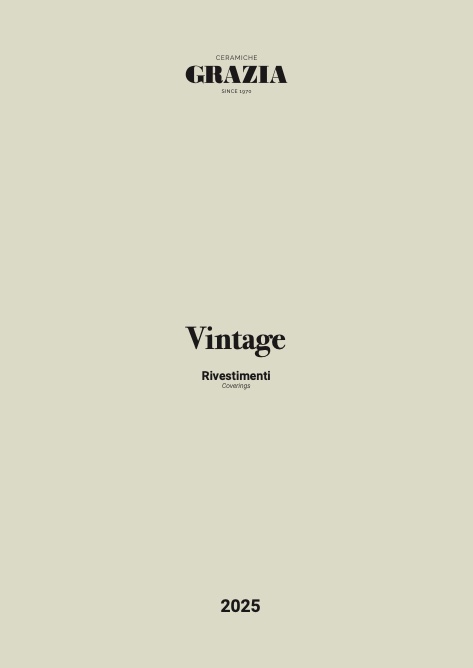 Ceramiche Grazia - Catalogue Vintage 2025