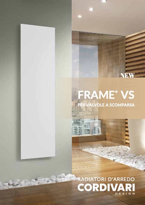 Cordivari Design - Price list FRAME VS PER VALVOLE A SCOMPARSA