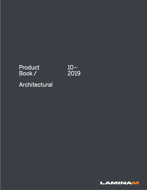 Laminam - Catálogo Product Book - Architectural 10-2019