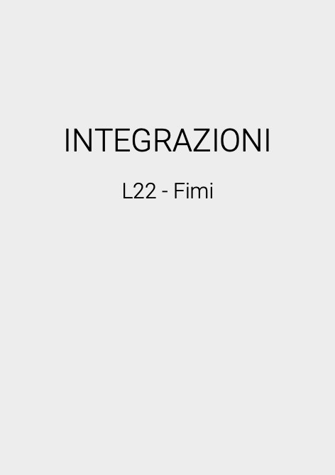Fimi - Price list Integrazioni L22 FIMI