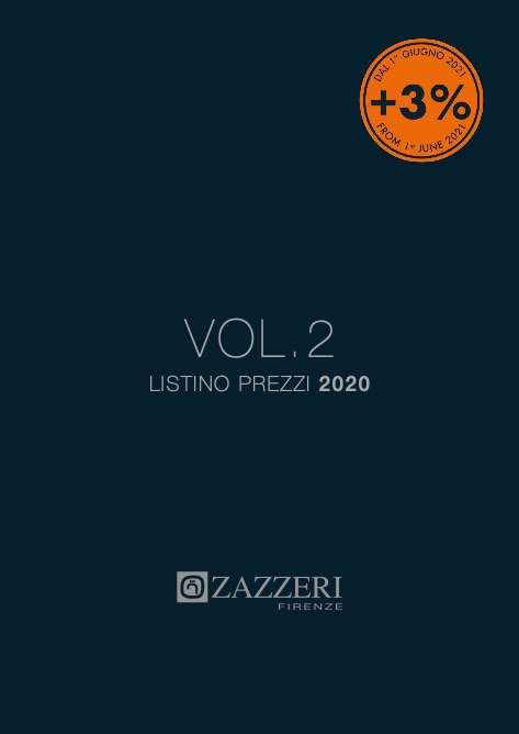Zazzeri - Lista de precios Vol.2 2020 (agg.06/2021)