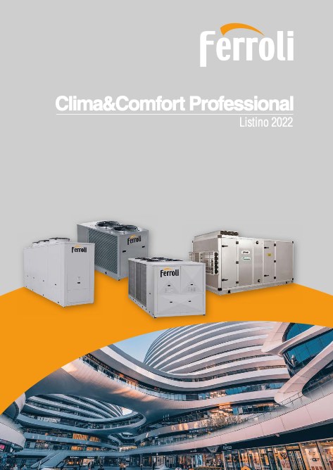 Ferroli - Price list CLIMA & COMFORT Professional 2022