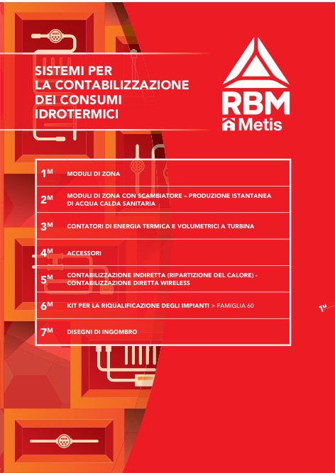 Rbm - Price list Sistemi per la contabilizzazione dei consumi idrotermici