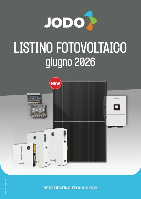Jodo - Listino prezzi Fotovoltaico