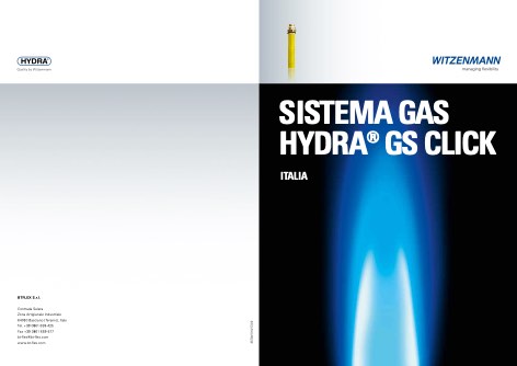 Bt Flex - Catalogo Sistema Gas Hydra GS Click