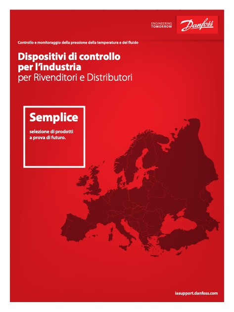 Danfoss - Catálogo Dispositivi di controllo per l’industria
