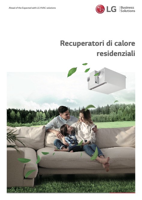 Lg Electronics - Catalogue ERV Residenziale