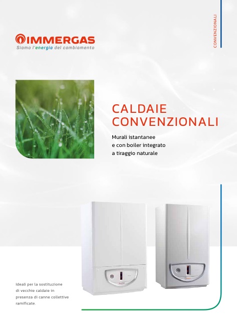 Immergas - Каталог Caldaie convenzionali