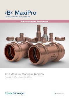 B MaxiPro Manuale Tecnico