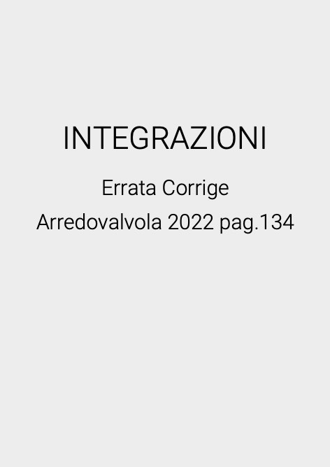 Carlo Poletti - Price list INTEGRAZIONI
