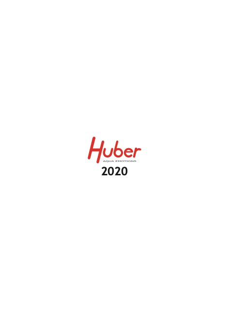 Huber - Price list 2020