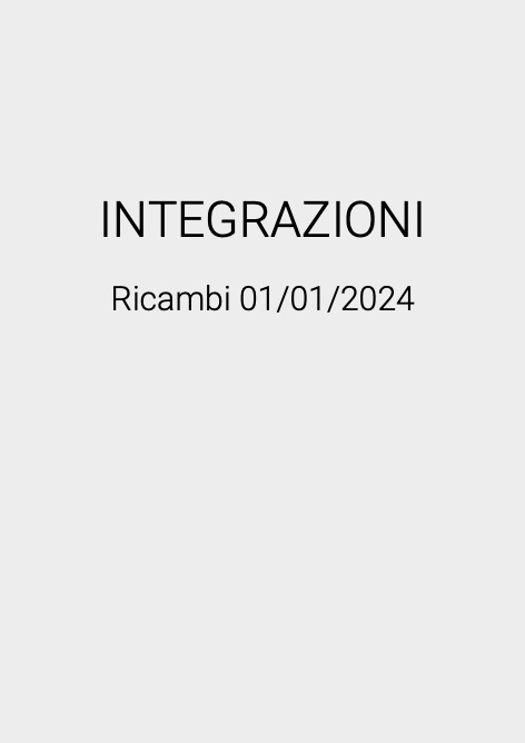 SFA - Sanitrit - 价目表 Integrazioni 2024 (Ricambi)