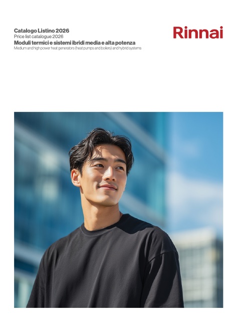 Rinnai - Прайс-лист Moduli termici e sistemi ibridi media e alta potenza