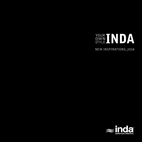 Inda - Catálogo NEW INSPIRATIONS_2018