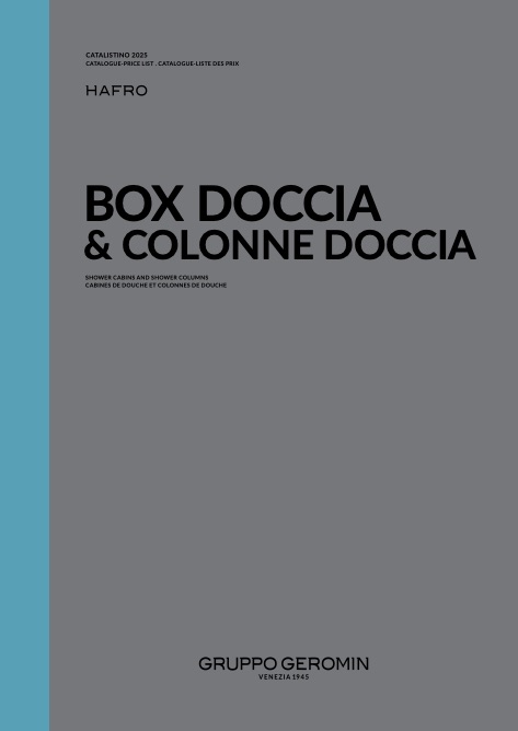 Hafro - Geromin - 价目表 Box Doccia & Colonne Doccia
