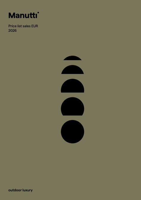 Manutti - Listino prezzi 2026