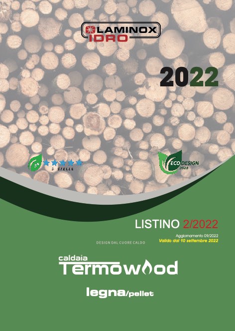 Laminox - Lista de precios Caldaia Termowood