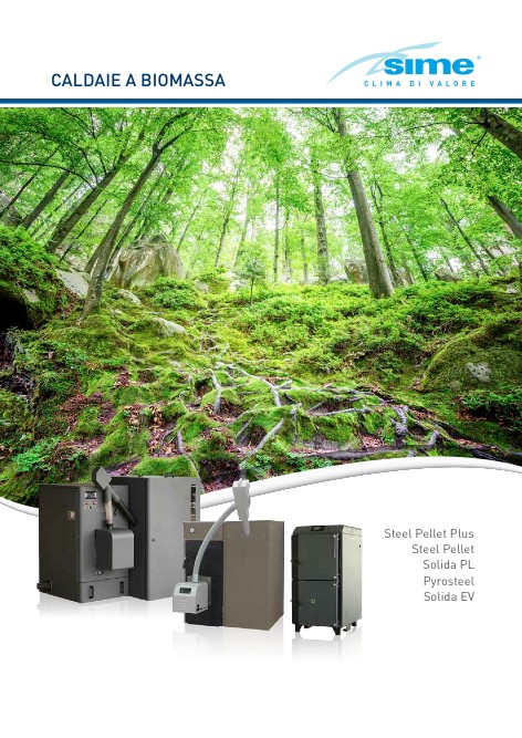 Sime - Catálogo Caldaie a biomassa