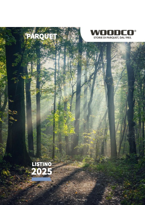 Woodco - Прайс-лист Parquet 2025