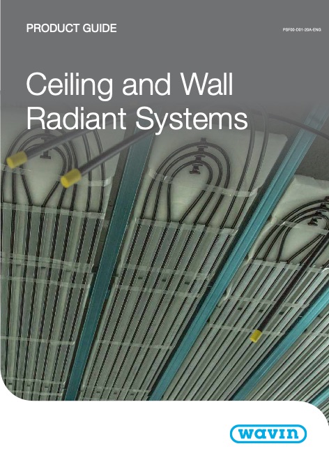 Wavin - Catalogue Ceiling and Wall Radiant Systems