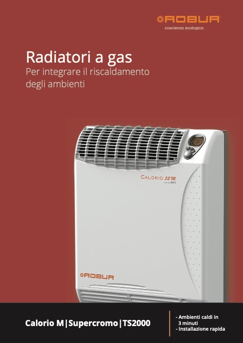 Robur - Catálogo Radiatori a gas
