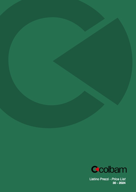 Colbam - Liste de prix LISTINO 30-2024